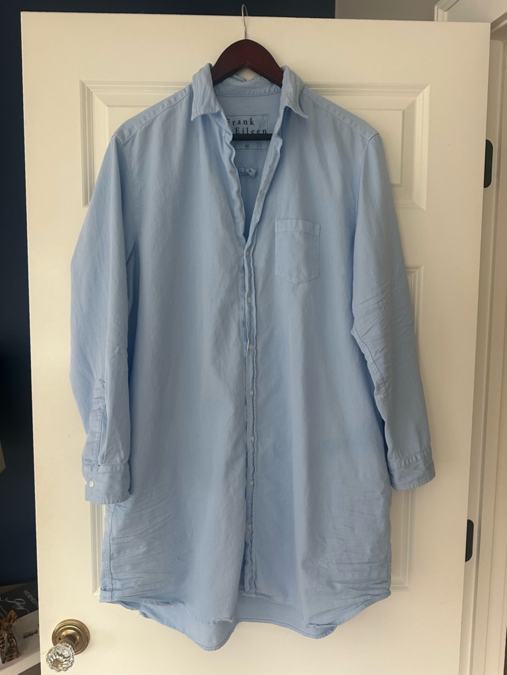 Frank & Eileen Light Blue Mary Dress